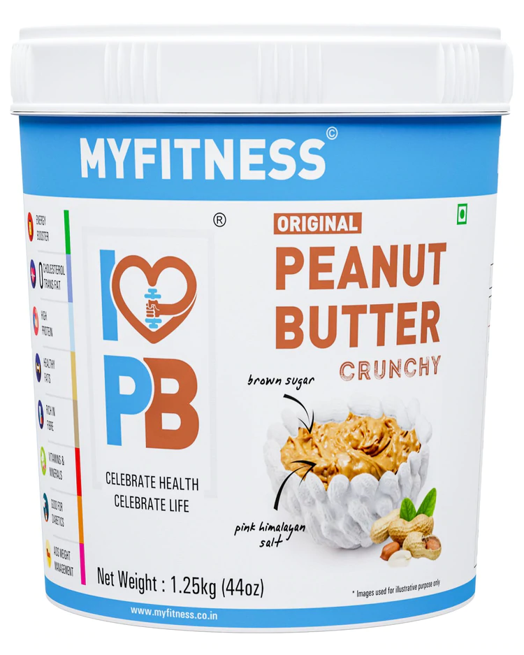 MYFITNESS Original Peanut Butter Crunchy 2.5kg
