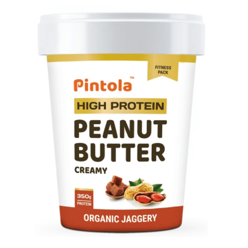 Pintola High Protein Jaggery Peanut Butter Creamy 510g