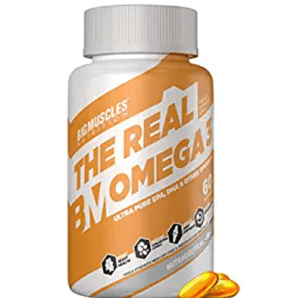 Bigmuscles Nutrition Omega-3 Fish Oil Triple Strength | 2 months supply | 1000mg (180mg EPA; 120mg DHA; 100mg Other Omega 3 Fatty Acids) | High Strength DHA EPA Supplement |Mercury Free