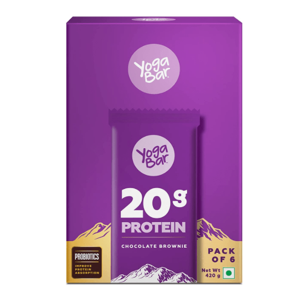 Yogabars 20g Protein Bars Chocolate Brow...