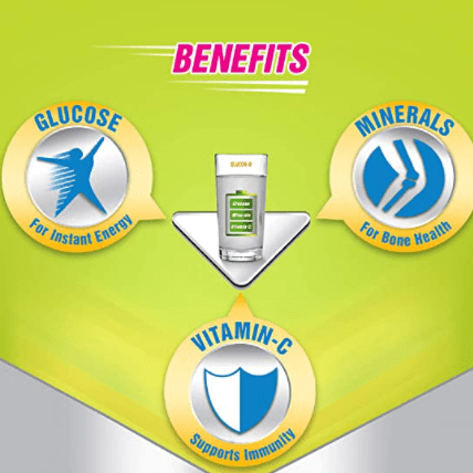 Glucon-D Instant Energy Health Drink Nimbu Pani – 1kg Refill (Sipper Free)