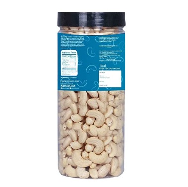 Wonderland Foods Mangalore Cashew Nuts W320 500g | Dry Fruit Whole Cashew | Whole Cashew Nut | Cashew in fresh Jar | Gluten & GMO-Free | Super Crunchy, Delicious & Healthy Nuts