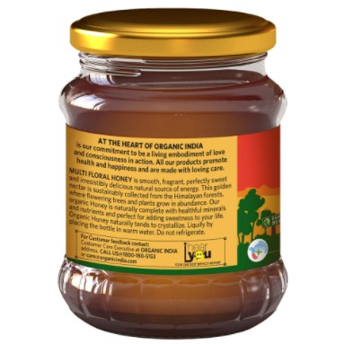 ORGANIC INDIA Organic Honey Multi Floral 250g