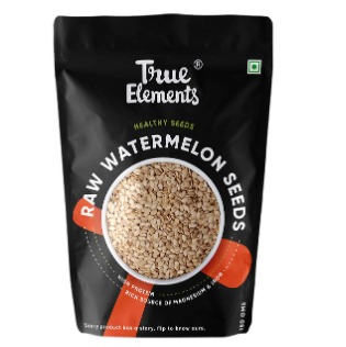 True Elements Raw Watermelon Seeds for Eating 150 gm, Magaj Seeds, Tarbuj Seeds for Eating