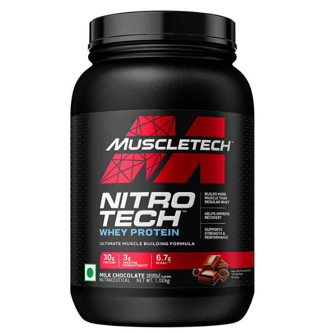 MuscleTech Nitrotech Whey Protein Powder...