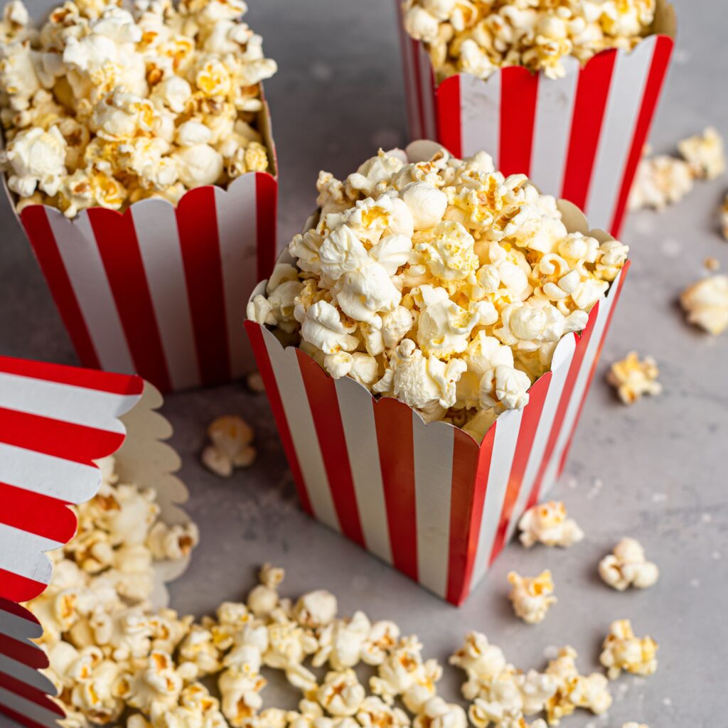 Healthy  cholesterol free popcorn 