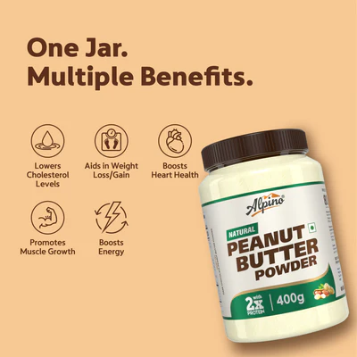 Alpino Natural Peanut Butter Powder