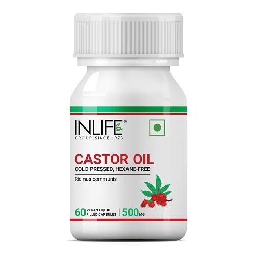 Buy INLIFE Castor Oil Supplement For Hai...