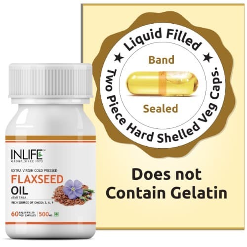 INLIFE Flaxseed Oil Omega 3,6,9 Fatty Ac...