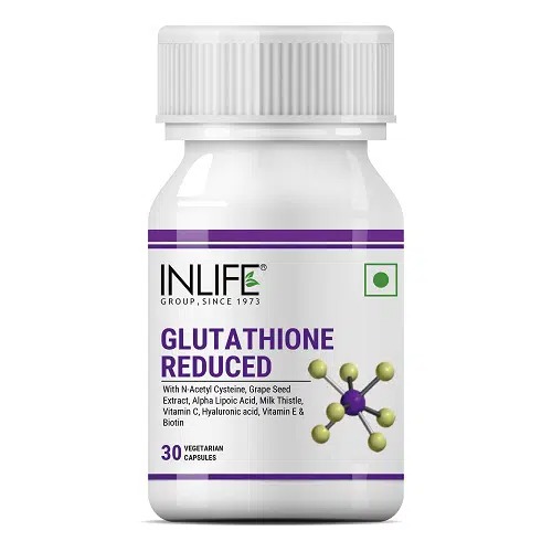 NLIFE L Glutathione Reduced Supplement, ...