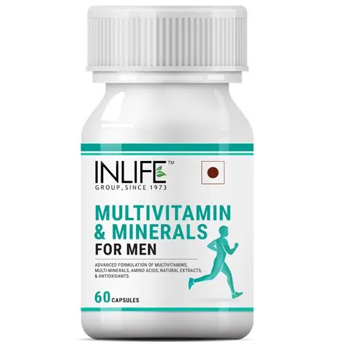 INLIFE Multivitamin & Minerals Supplement For Men – 60 Capsules