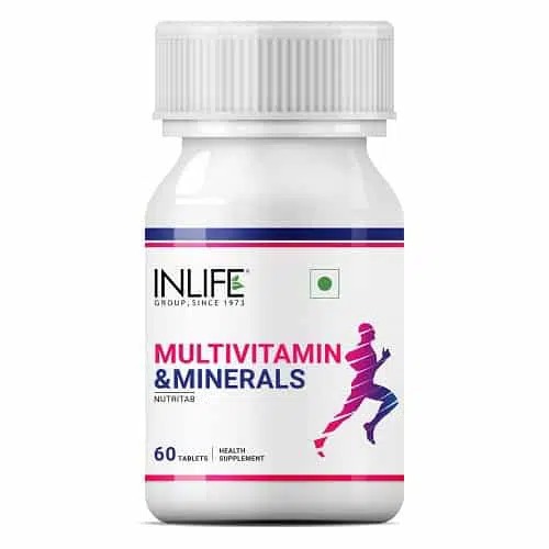 INLIFE™ Multivitamin Tablet And Minerals Supplement – 60 Tablets