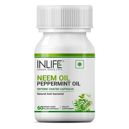 INLIFE Neem Oil 350mg Peppermint Oil 150...