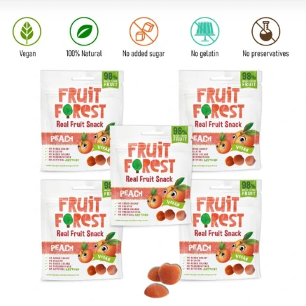 Peach – Pack of 5 ( 30 gms x 5 )-Fruit...