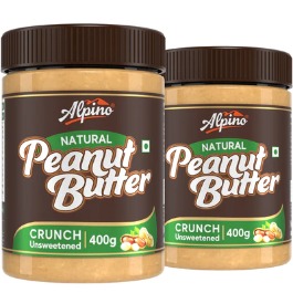Alpino Natural Peanut Butter Crunch 800g...