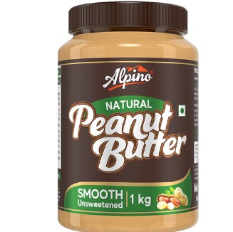 Alpino Natural Peanut Butter Smooth 1KG