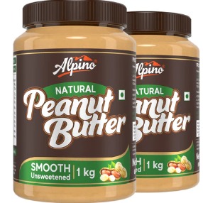 Alpino Natural Peanut Butter Smooth 2KG