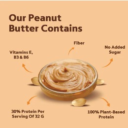 Alpino High Protein Natural Peanut Butte...