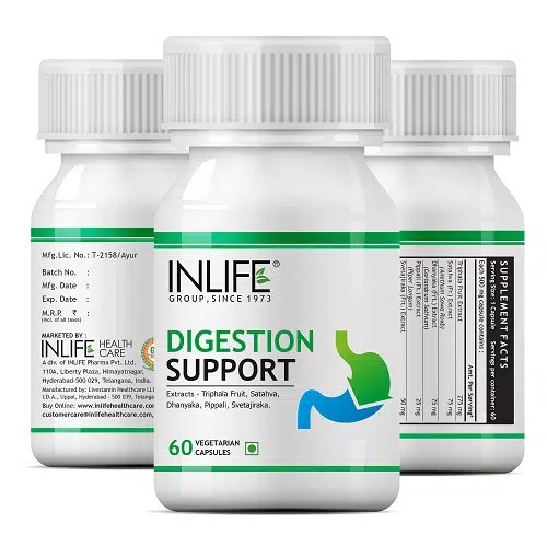 INLIFE Digestion Support Supplement (60 ...