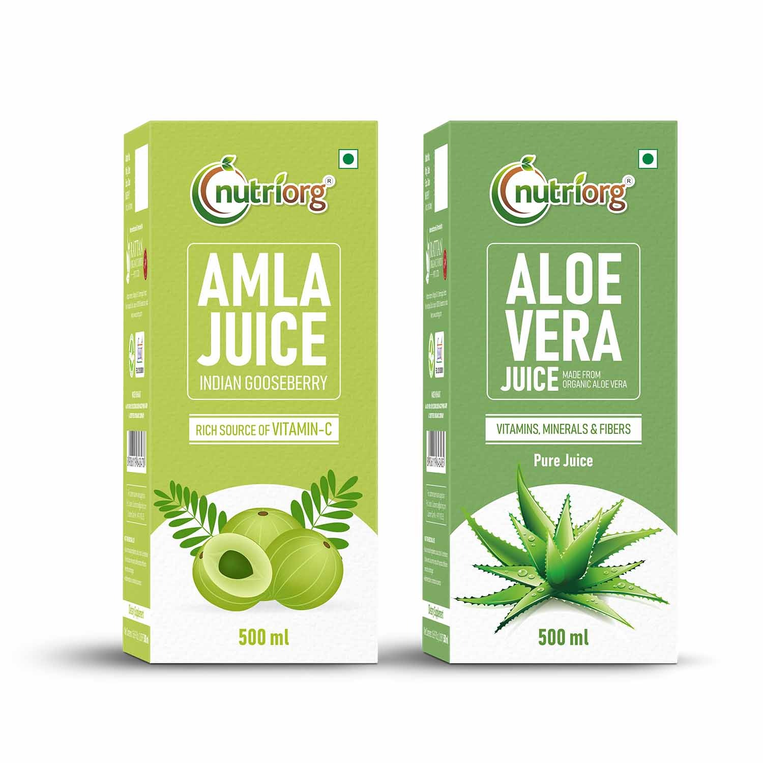 Nutriorg Amla & Aloe Vera Juice &#8...