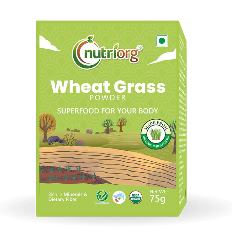 Nutriorg Certified Organic Wheatgrass po...