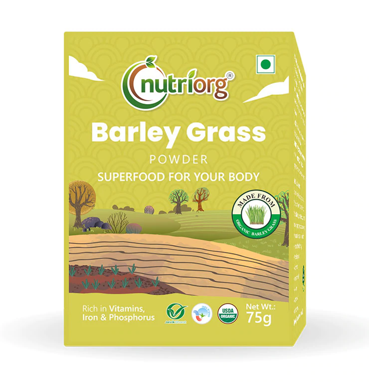 Nutriorg Organic Barley Powder 75g