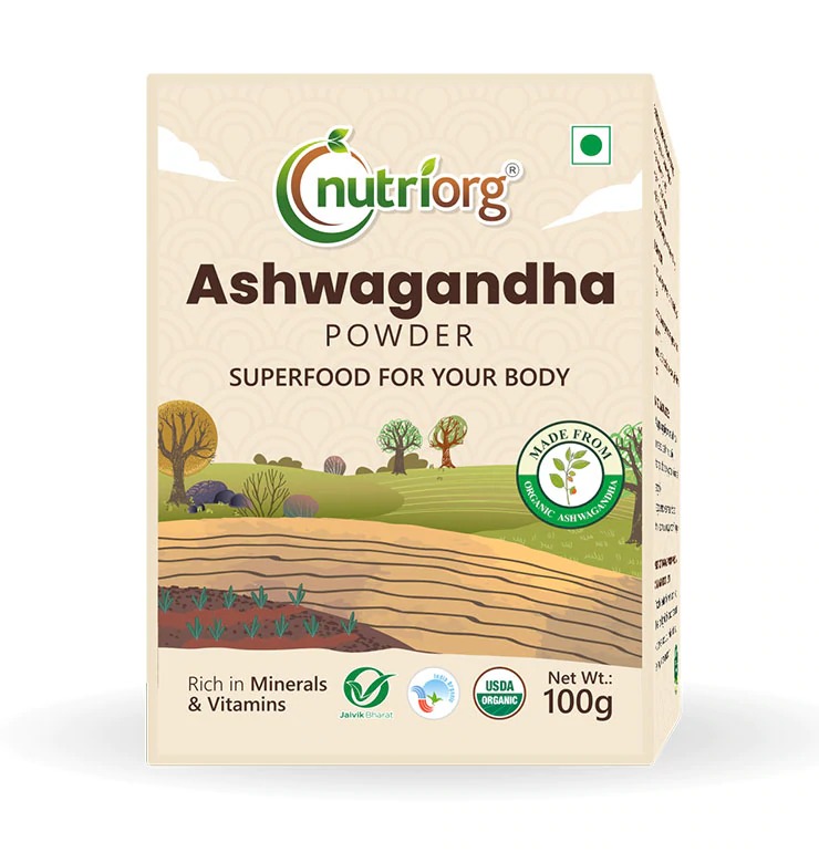 Nutriorg Certified Organic Ashwagandha P...
