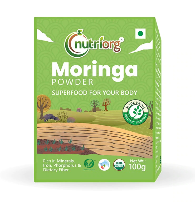 Nutriorg Certified Organic Moringa Powde...
