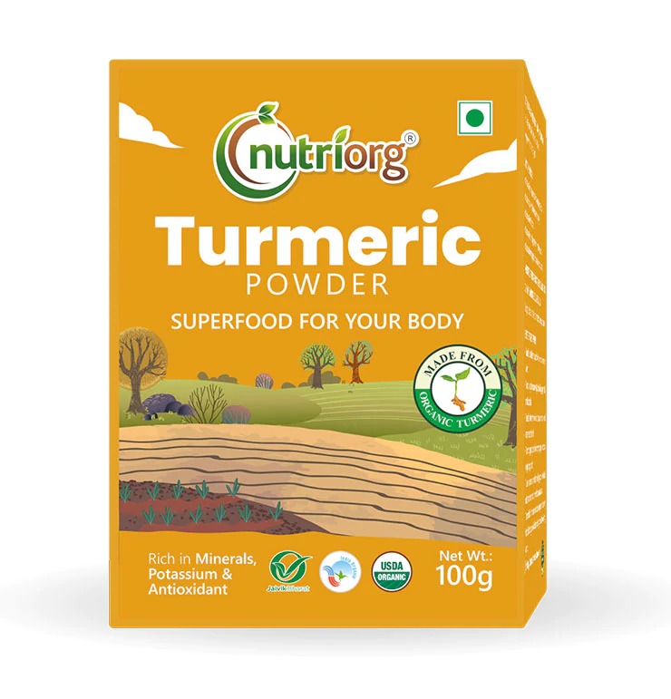 Nutriorg Certified Organic Turmeric Powd...