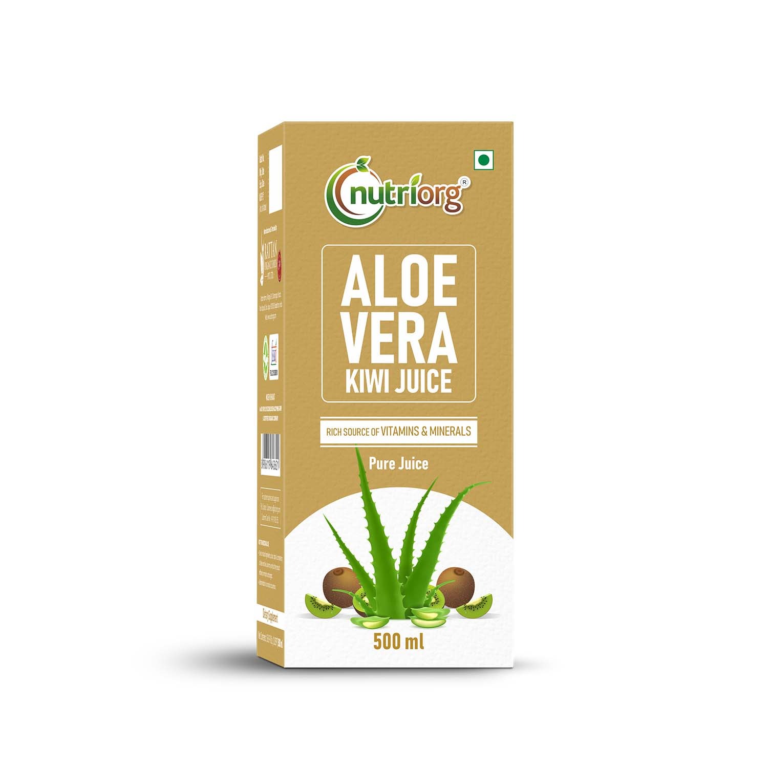 Nutriorg Aloe vera Kiwi Juice 500ml