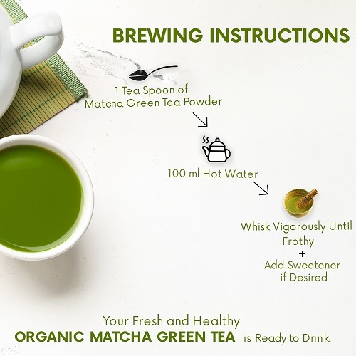 The Tea Ark Organic Matcha Green Tea Pow...
