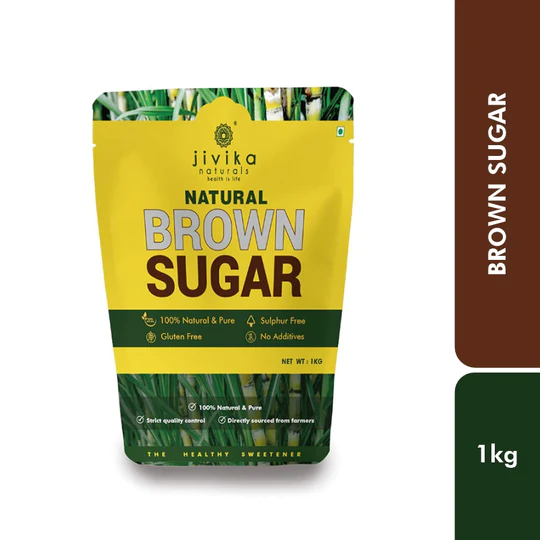Jivika-  Natural Brown Sugar 1Kg