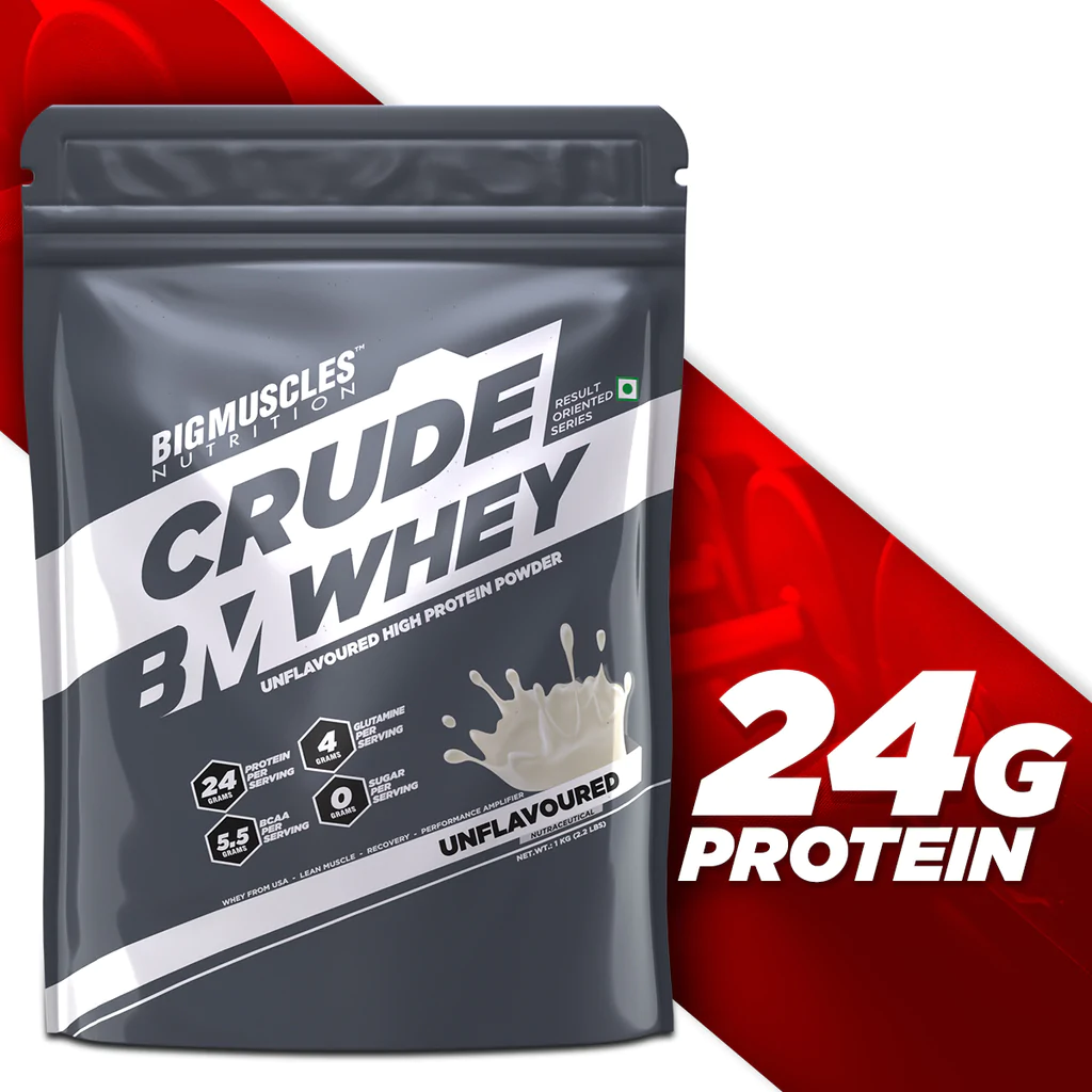Big Muscles – CRUDE WHEY (Unflavor...