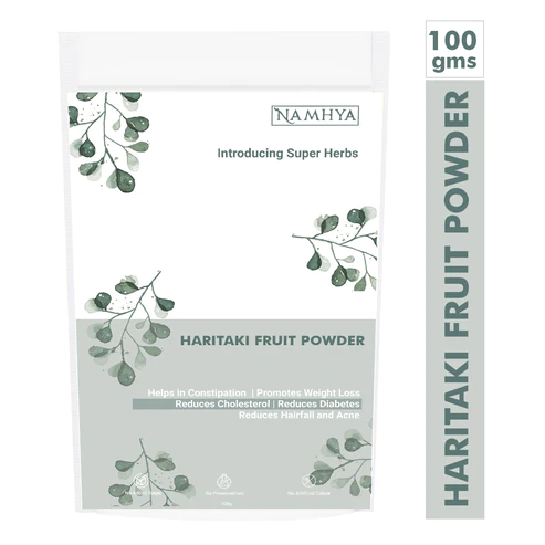 Namhya – Haritaki or Harad (100g X 2) – for Good Immunity and Digestion (Pack of 2)