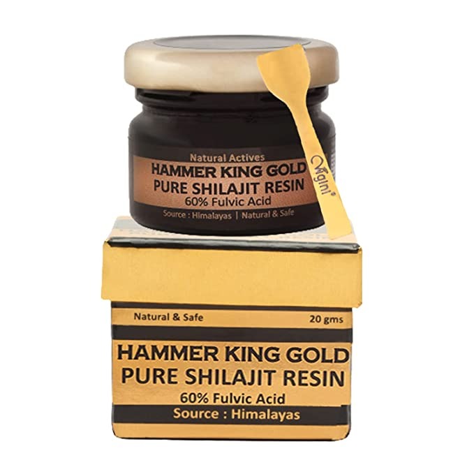 Vigini Hammer King Gold Shilajit Capsule Increase Stamina Power Strength Booster Capsules