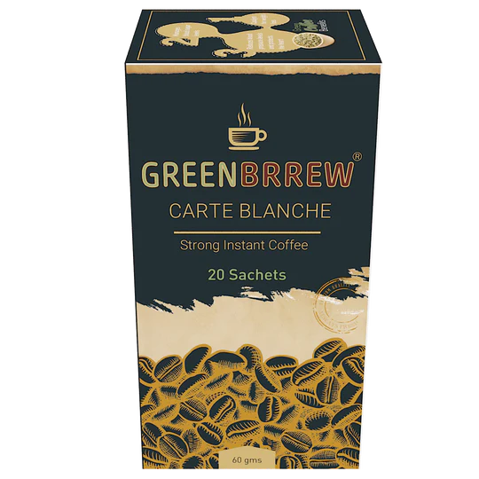 Greenbrrew Instant Green Coffee (Strong,...