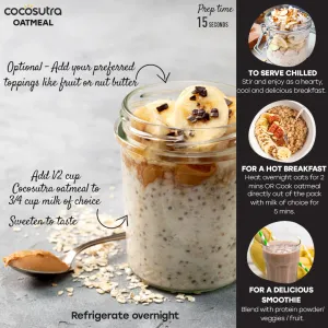 Cocosutra-Oatmeal 3 in 1 Protein Rich, G...