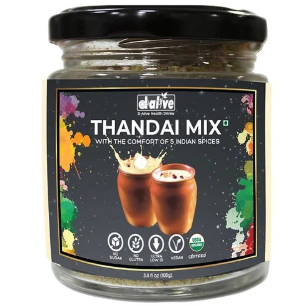 D-alive -Organic Thandai Instant Drink P...