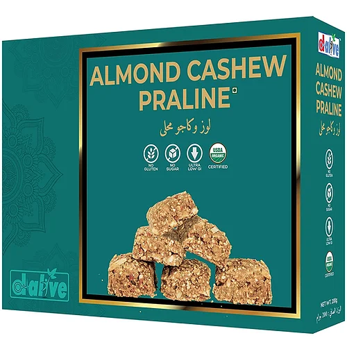 D-alive -Organic Almond Cashew Praline &...