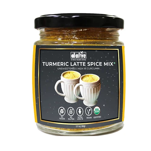 D-alive -Organic Spiced Turmeric Latte I...