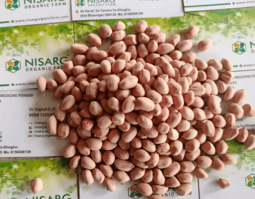 Nisarg Organic peanut seeds(5 kg)