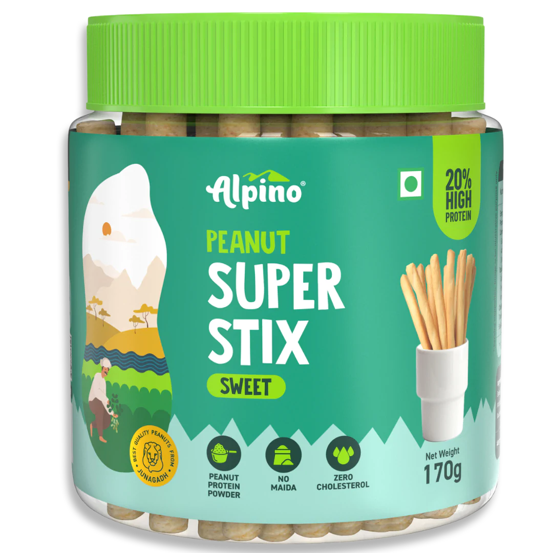 ALPINO PEANUT SUPER STIX SWEET 170 G