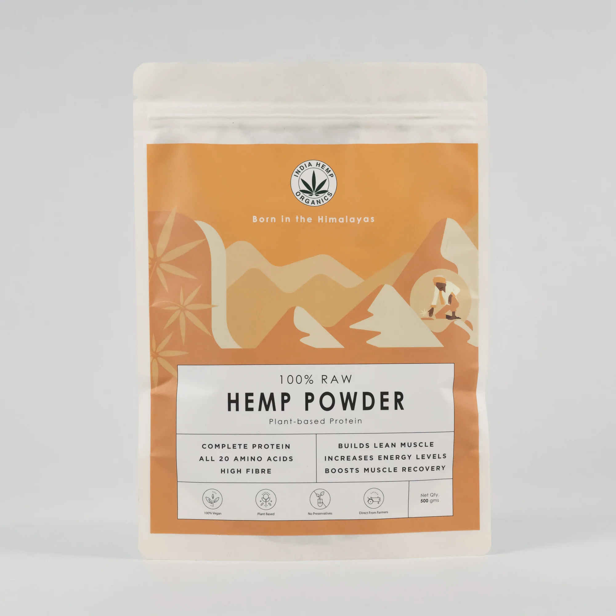 INDIA HEMP ORGANICS – Hemp Protein Powder