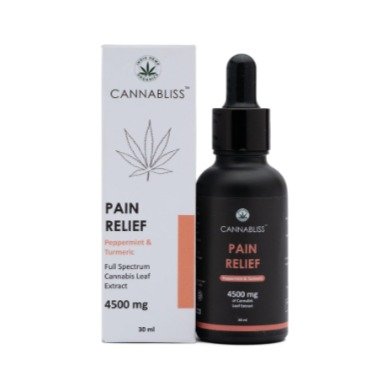 INDIA HEMP ORGANICS – PAIN RELIEF (with 15% Cannabis Leaf Extract + Hemp Seed Oil)
