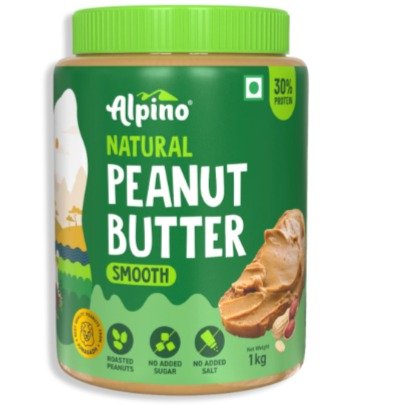 ALPINO NATURAL PEANUT BUTTER SMOOTH