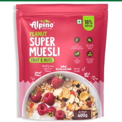 ALPINO SUPER MUESLI FRUIT & NUTS 40...