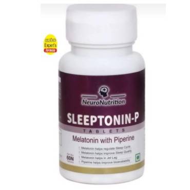Neuro Nutrition – SLEEPTONIN-P (Melatonin 3 mg -OXFORD Uni UK SLEEP SPECIALIST FORMULA)