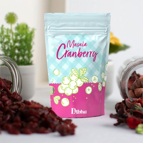 Ruchoks -DIBHA Masala Cranberry – Healthy Munching, Good For Weight Loss & Diabetes, 200 g