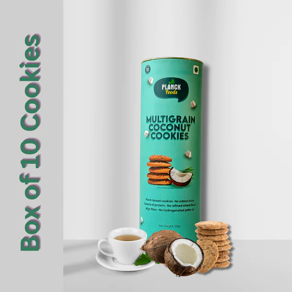 Planck Foods  Multigrain Coconut Cookies