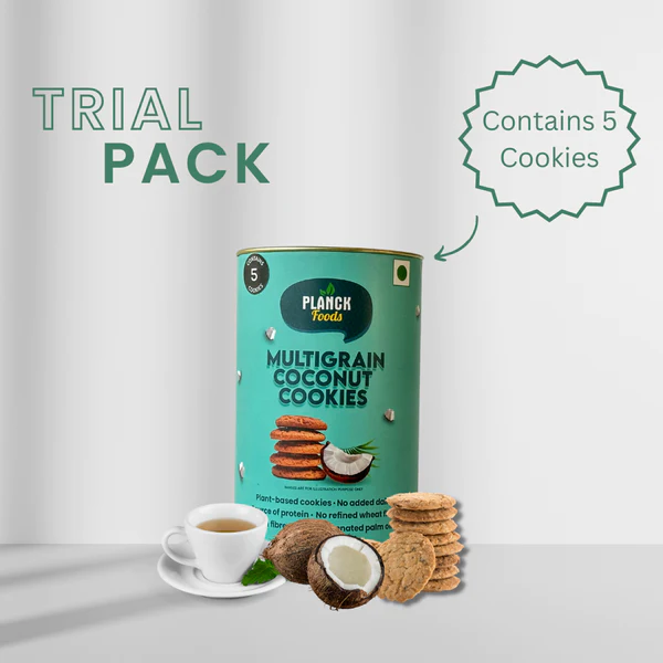 Planck Foods  Multigrain Small Coconut Cookies